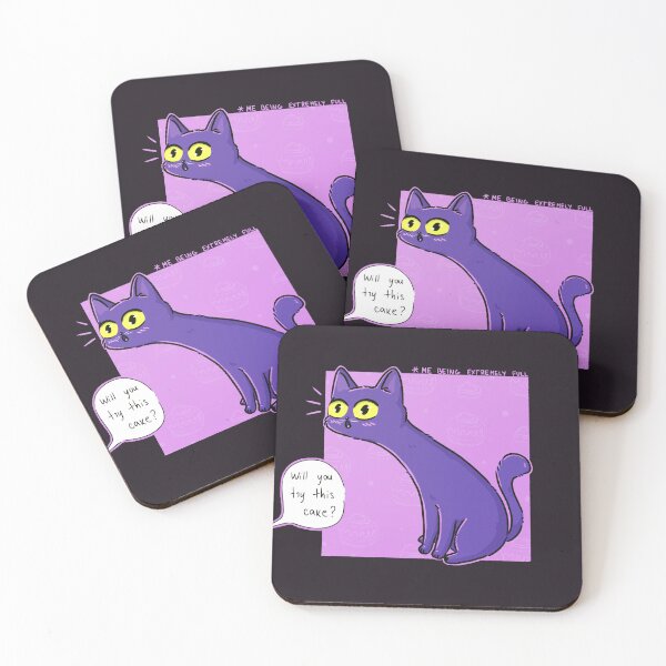 Item preview, Long Neck Meme Cat designed and sold by LenasScribbles.