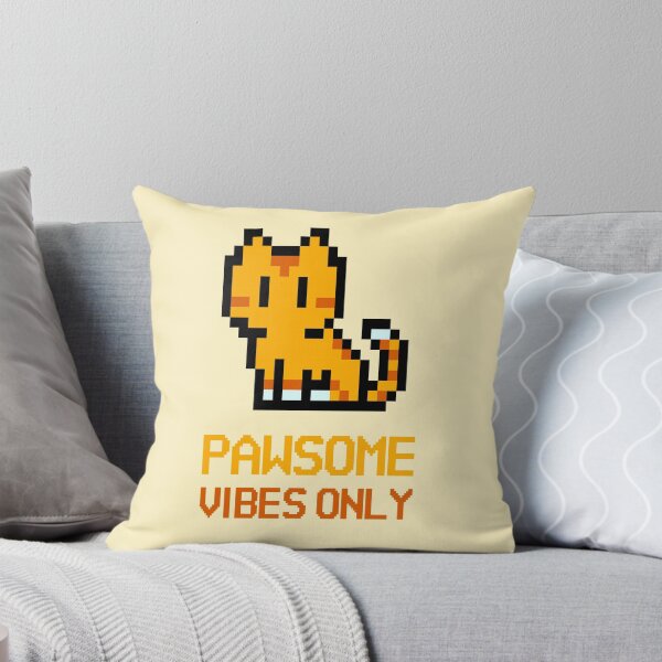 Item preview, Pawsome vibes only 8-bit designed and sold by rdxart.
