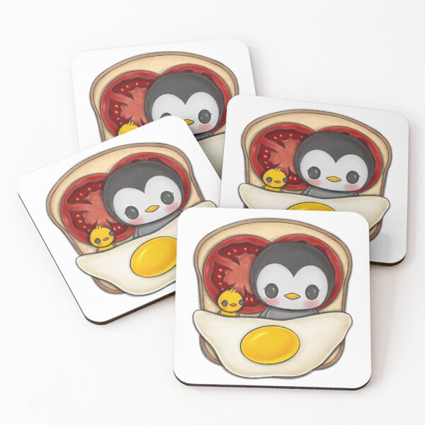 Item preview, Breakfast in Bed (Bread) | Pauly the Penguin designed and sold by meerathomasart.