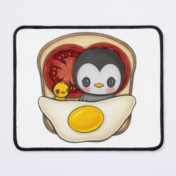 Item preview, Breakfast in Bed (Bread) | Pauly the Penguin designed and sold by meerathomasart.
