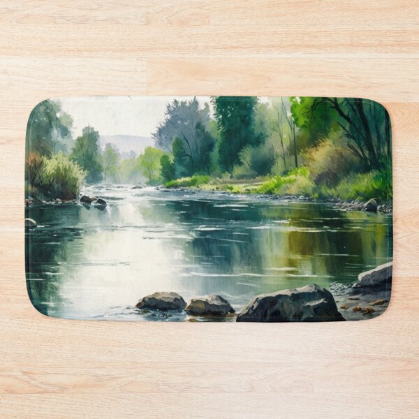 Item preview, forest watercolor designed and sold by shokA Design.