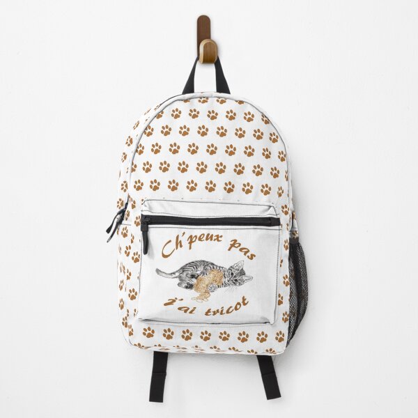 Item preview, Chaton à la pelota - graphite and brown colored version, text in French designed and sold by SylvieG18.
