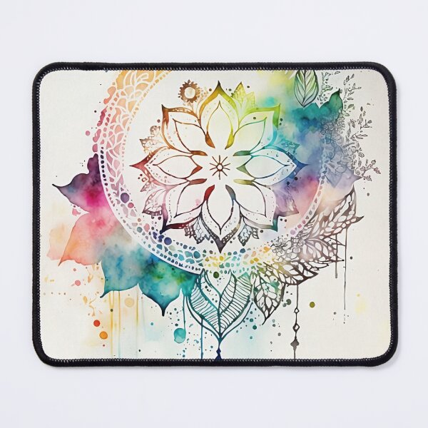 Item preview, Colorful mandala boho art decoration designed and sold by VeronicArt85.