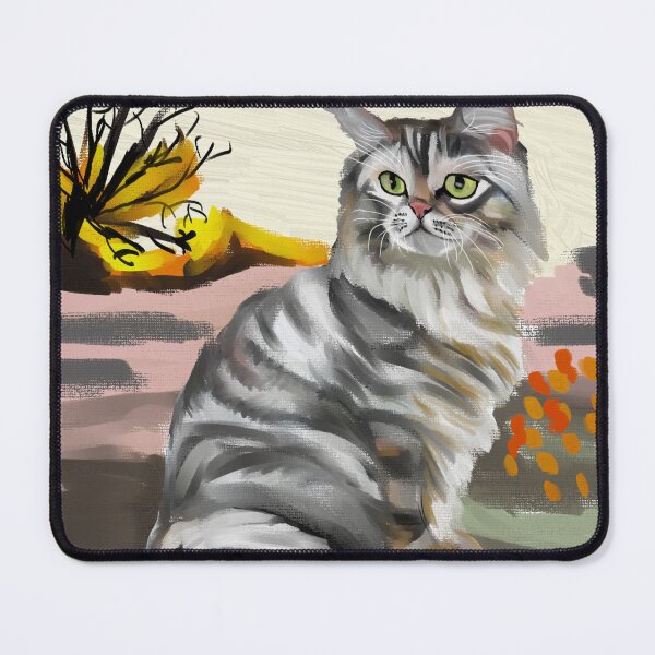 Item preview, Cat and landscape designed and sold by howyoudrawin.