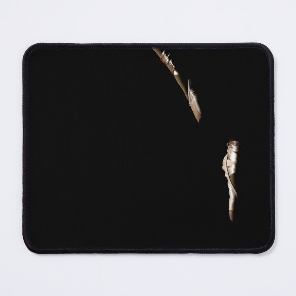 Item preview, An elegant ballet dancer or ballerina's legs, wearing tradicional shoes. Black key elegant minimalistic photography. designed and sold by nachodramis.