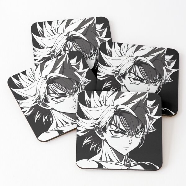 Item preview, Black and White Anime Hero designed and sold by MagicBond.