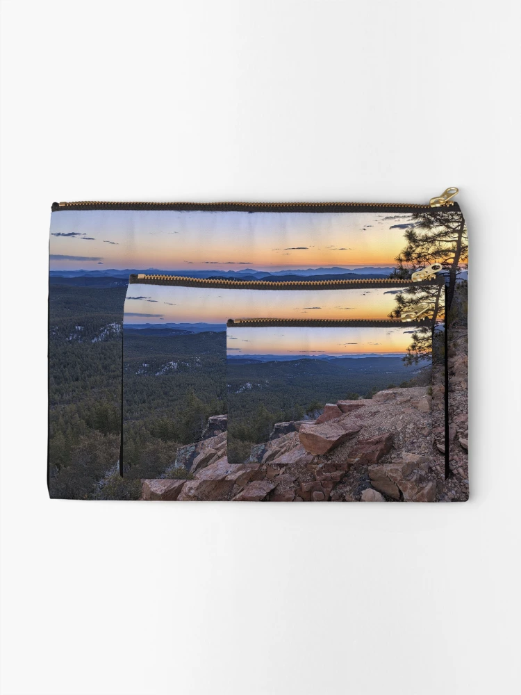 Thumbnail 2 of 4, Zipper Pouch, Canyon Rim Sunset designed and sold by Ryan Stephens.
