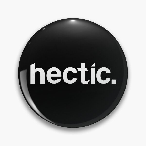 Item preview, Hectic - Single Word Black designed and sold by StaggerWords.