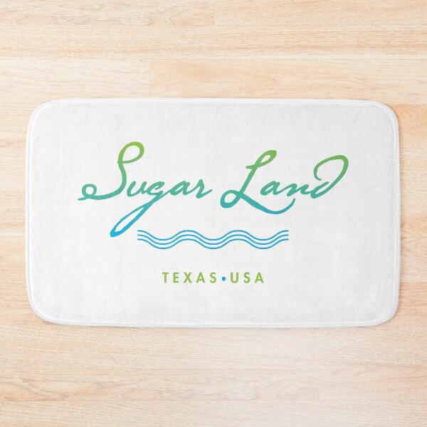 Item preview, Sugar Land Texas Typographic Design designed and sold by Futurebeachbum.