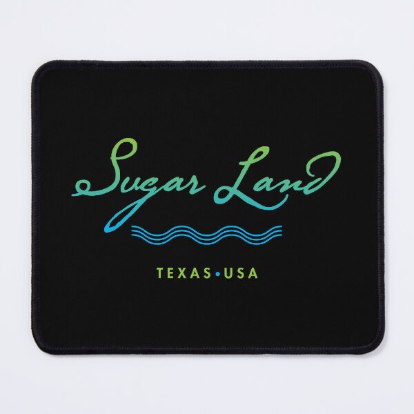 Item preview, Sugar Land Texas Typographic Design designed and sold by Futurebeachbum.