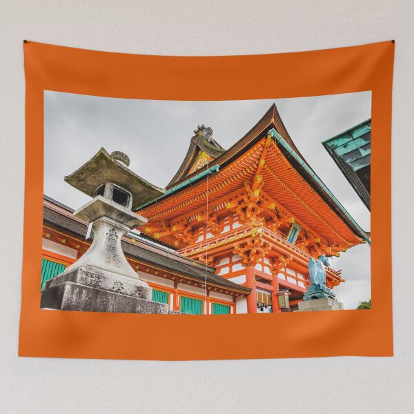 Item preview, The two-storied Romon gate at Fushimi Inari-Taisha, Kyoto designed and sold by Lyl Dil Creations.