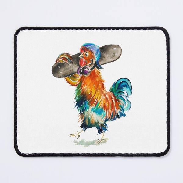 Item preview, Rooster Skateboard 10CP4050 designed and sold by CorneliaPilz.