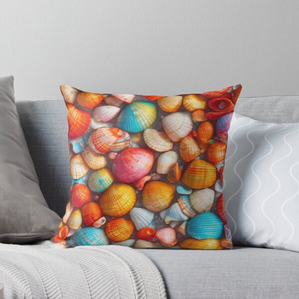 Item preview, Colorful Shells Pattern designed and sold by Saltys-Shop.
