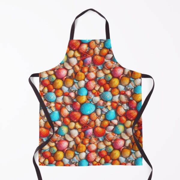 Item preview, Colorful Shells Pattern designed and sold by Saltys-Shop.