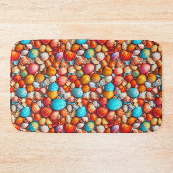 Item preview, Colorful Shells Pattern designed and sold by Saltys-Shop.