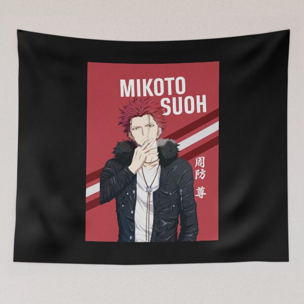 Item preview, Mikoto Suoh | K Project designed and sold by ShiroKuroShiro.