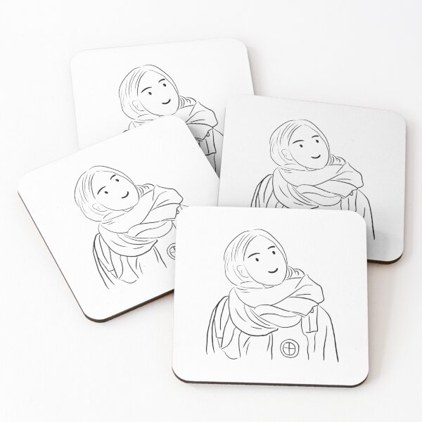 Item preview, The Lonely and Great God the girl with a scarf designed and sold by paintingtour.