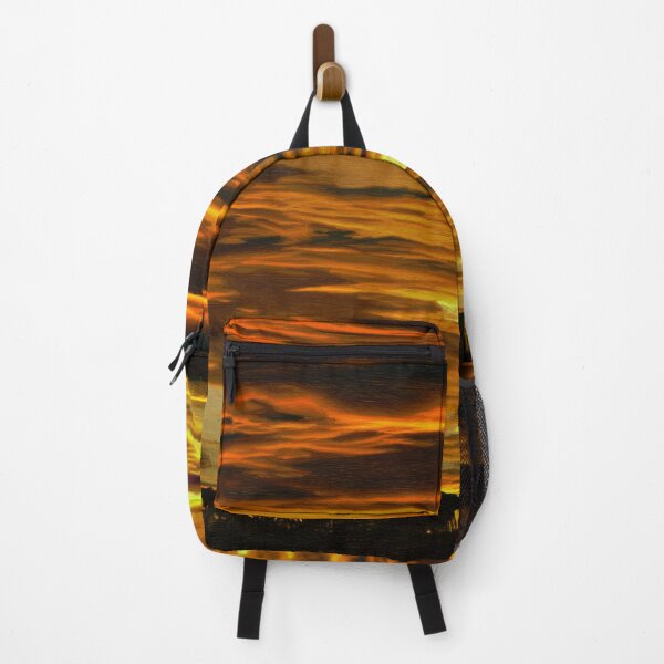 Item preview, Deep sunset with tree silhouettes. Image made only using lines. designed and sold by janesg.