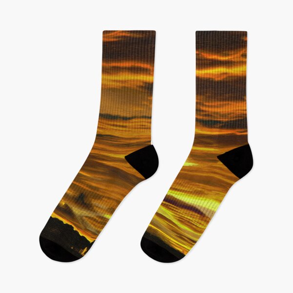 Item preview, Deep sunset with tree silhouettes. Image made only using lines. designed and sold by janesg.