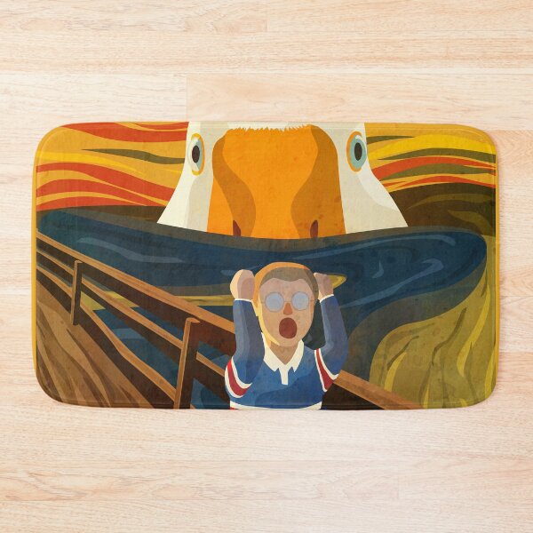 Item preview, Goose Meme | The Honk | The Scream Parody designed and sold by Any Color Designs.