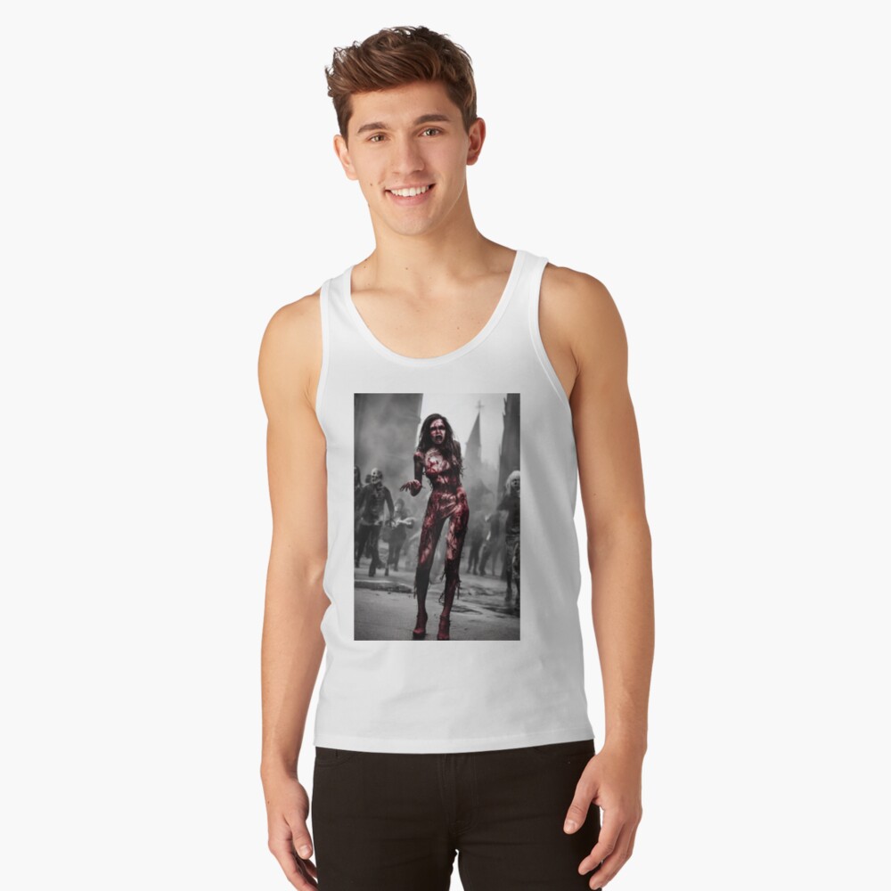 Social Media Apocalypse Zombie' Women's Flowy Tank Top