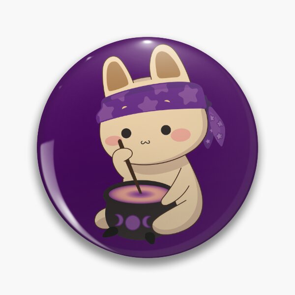 Item preview, cute cat witchcraft  designed and sold by Whimsy Lines.