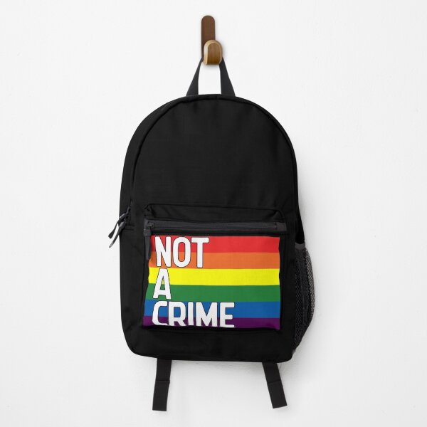 Item preview, Not A Crime LGBT+ Pride Month  designed and sold by Arienrod's Designs.