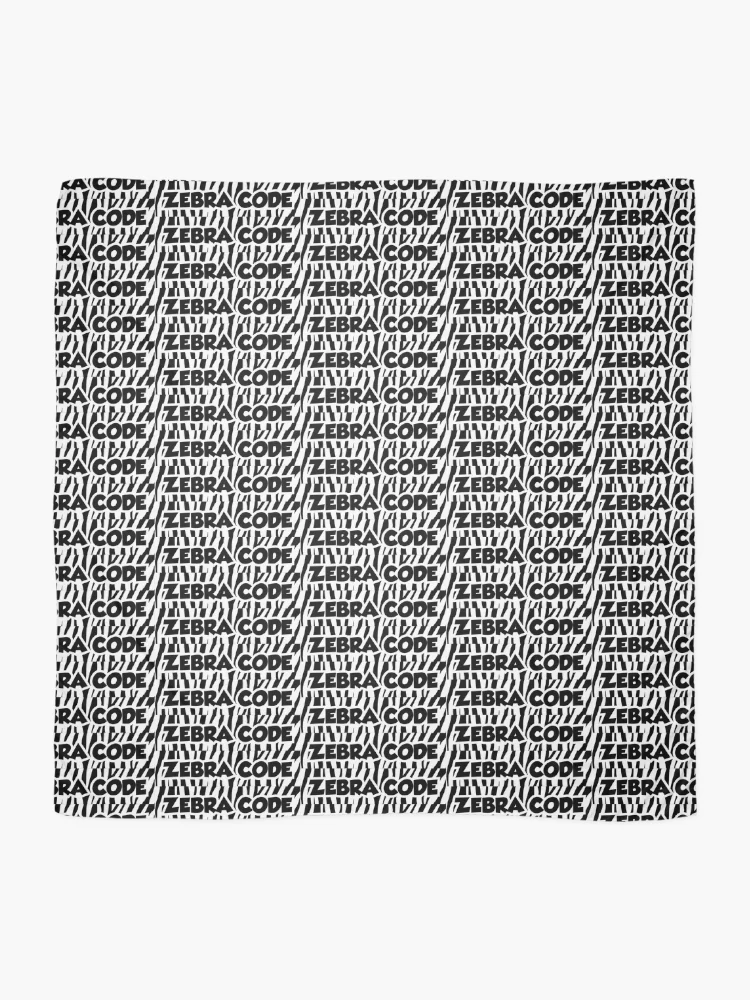 Thumbnail 2 of 3, Scarf, Zebra Code designed and sold by Zebra-Code.