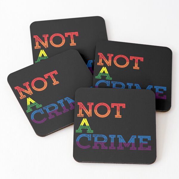 Item preview, Not A Crime LGBT+ Pride Month #2 designed and sold by Arienrod's Designs.