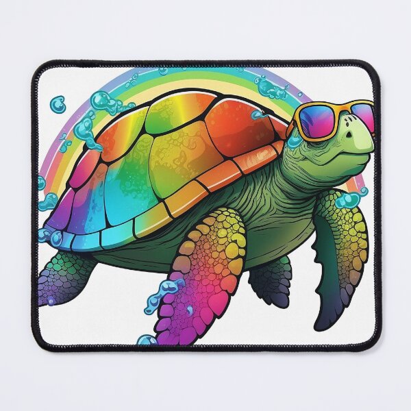 Item preview, colored turtle designed and sold by STICKER2DWORLD.