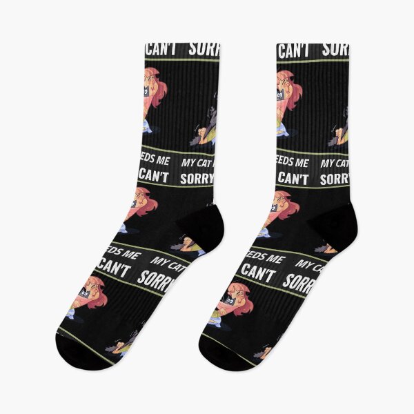 Item preview, Sorry i cant my cat needs me - Hilarious Cat Design designed and sold by ElLocoMus.
