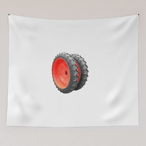 Item preview, Tractor big wheel isolated on white background designed and sold by goceris.