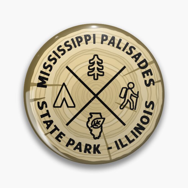 Artikelvorschau, Mississippi Palisades State Park Illinois Log-Scheibe entworfen und verkauft von VanyaKar.