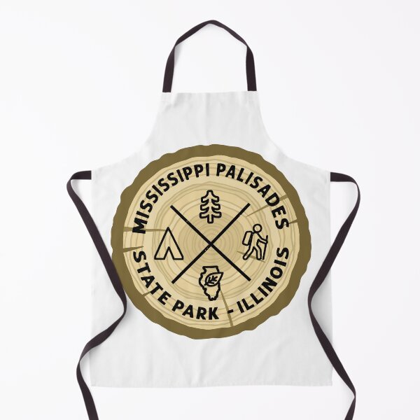 Item preview, Mississippi Palisades State Park Illinois Log Slice designed and sold by VanyaKar.