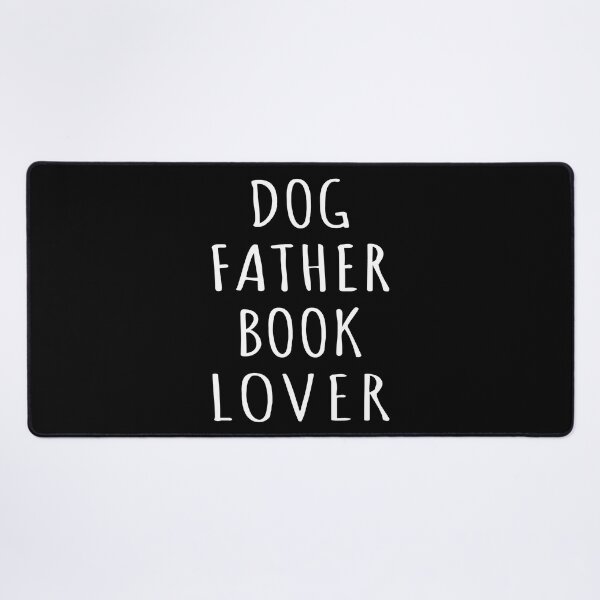 Item preview, Dog Father Book Lover I designed and sold by Lemon Pepper.