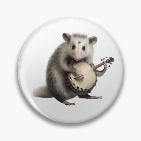 Item preview, Opossum playing banjo  designed and sold by fattim3.