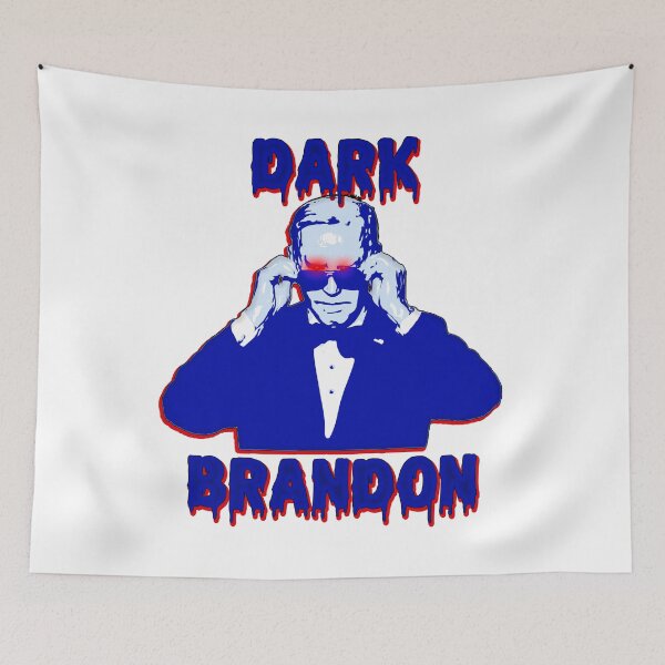 Item preview, Dark Brandon featuring Joe Biden as the deep state funny MAGA satire designed and sold by Signs for Dark Times.