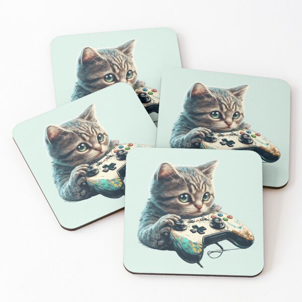 Item preview, Cat and Controller designed and sold by Blueblock.