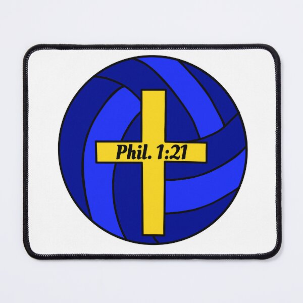 Item preview, (Blue) A Simple Christian Volleyball designed and sold by Dkdesign41.