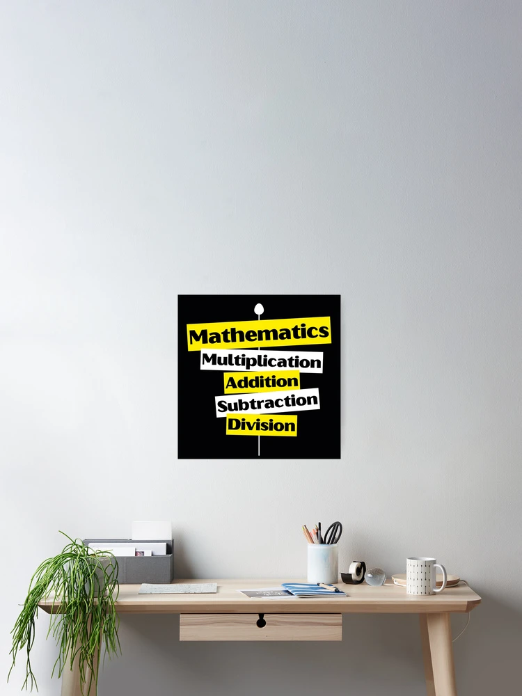 Thumbnail 2 of 3, Poster, Mathematics designed and sold by MathVerge.