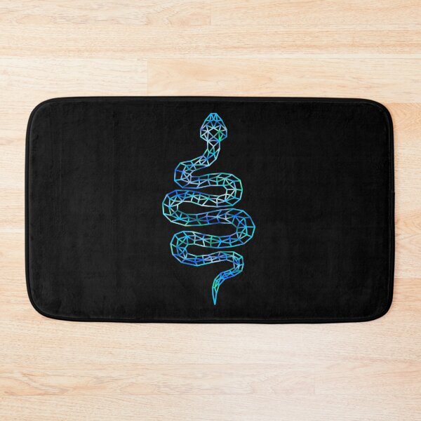 Item preview, blue snake as grid lines designed and sold by octo-PS.
