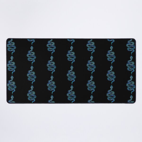Item preview, blue snake as grid lines designed and sold by octo-PS.