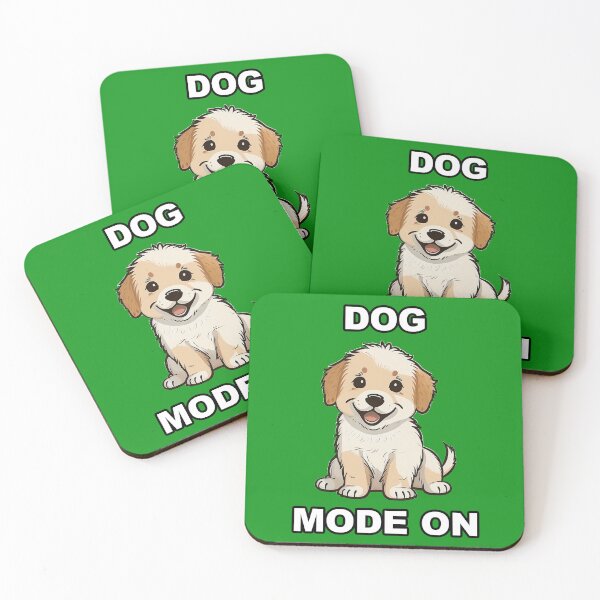 Item preview, Dog Mode On Cute Dog Love  designed and sold by lightjourney.