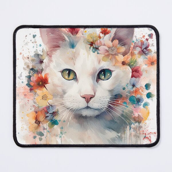 Item preview, Floral Cat: Charm and Nature. designed and sold by Casanova Originals.