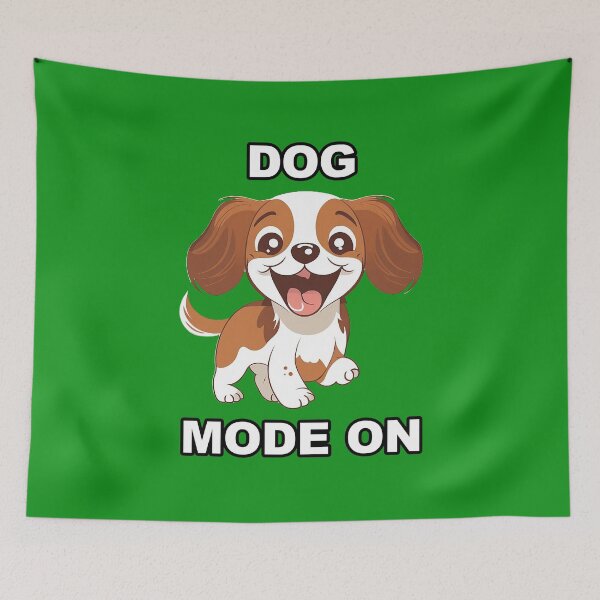 Item preview, Dog Mode On Cute Dog Love  designed and sold by lightjourney.