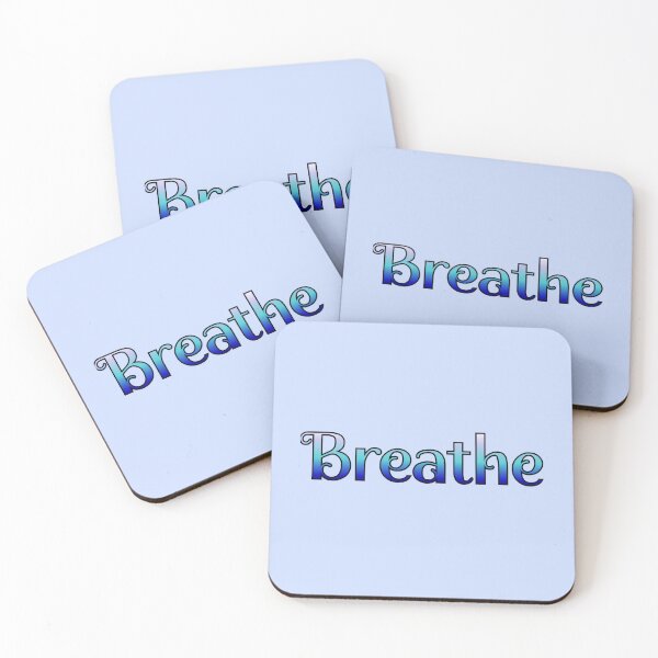 Item preview, Breathe Gradient Sticker Magnet Design designed and sold by Saritas Boutique Shop.