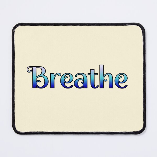 Item preview, Breathe Gradient Sticker Magnet Design designed and sold by Saritas Boutique Shop.