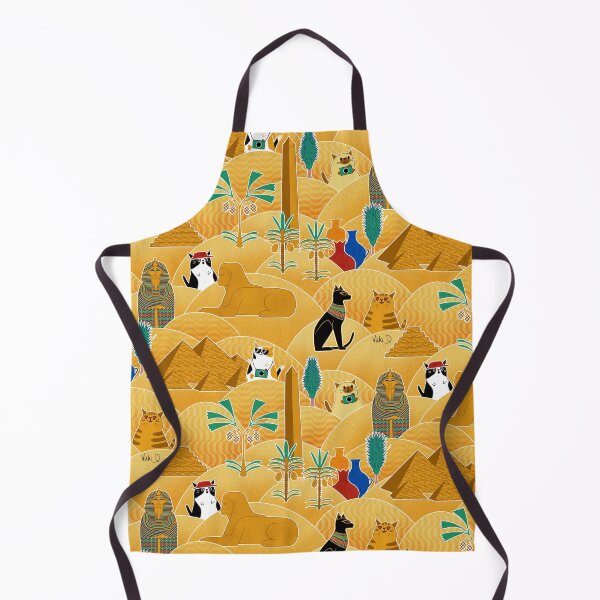 Item preview, Cats on vacation in ancient Egypt  designed and sold by Vicki Dunlop.
