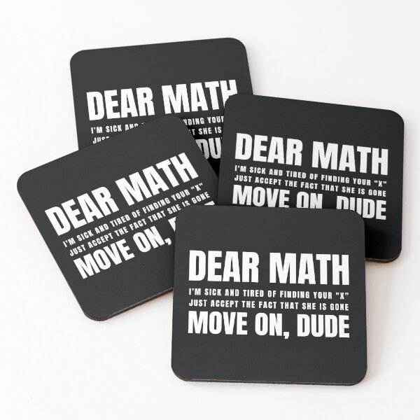 Item preview, Funny Dear Math Joke designed and sold by MathVerge.