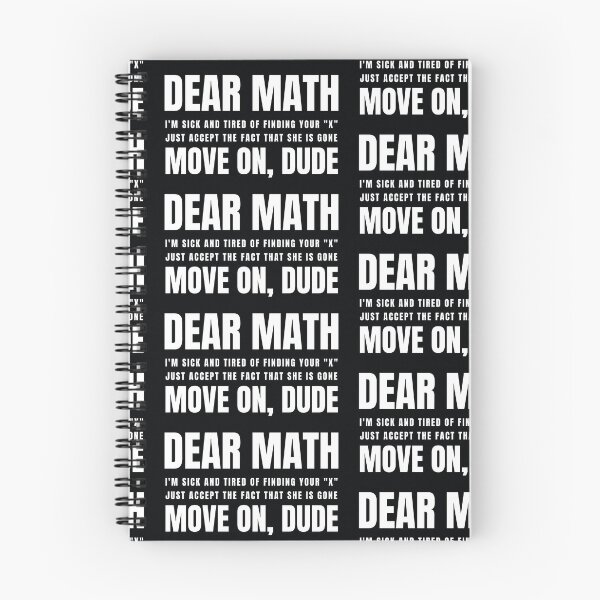 Item preview, Funny Dear Math Joke designed and sold by MathVerge.